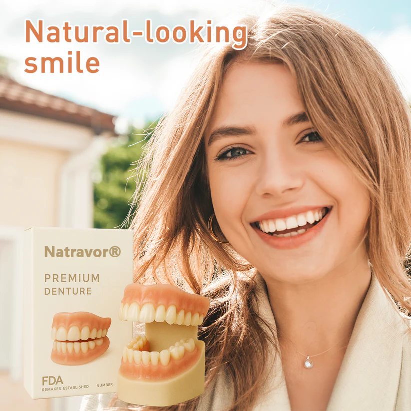 Natravor® Premium Denture — Natural, Secure, And Ultra-Comfortable For Confident Smiles Daily.