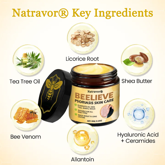 Natravor® BeeLieve Psoriasis Skin Care