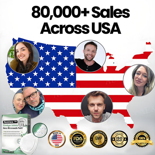 Fenlax™ PRO Ginkgo Nano Microneedle Patch