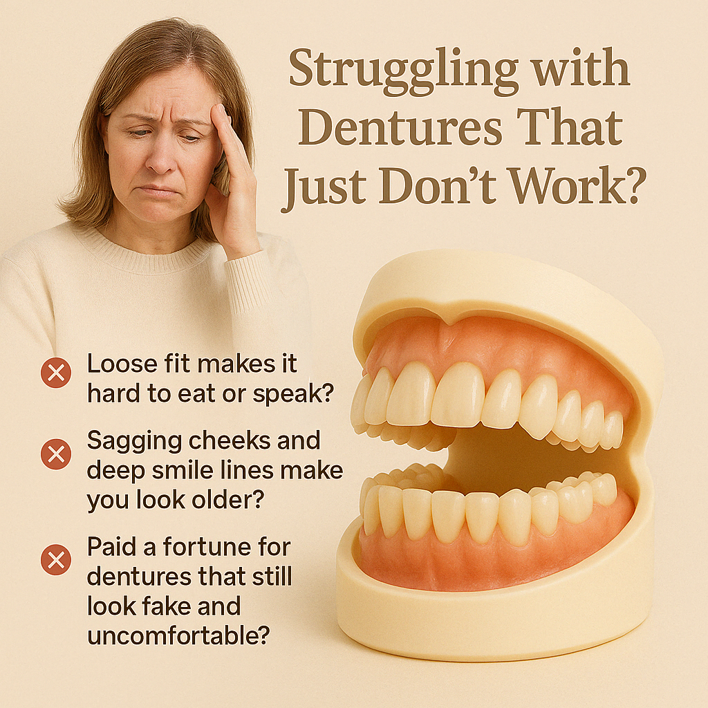 Natravor® Premium Denture — Natural, Secure, And Ultra-Comfortable For Confident Smiles Daily.
