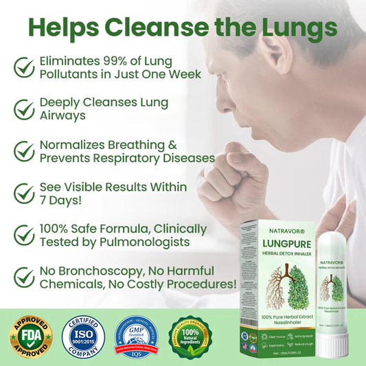 Natravor® PRO LungPure Herbal Detox Inhaler