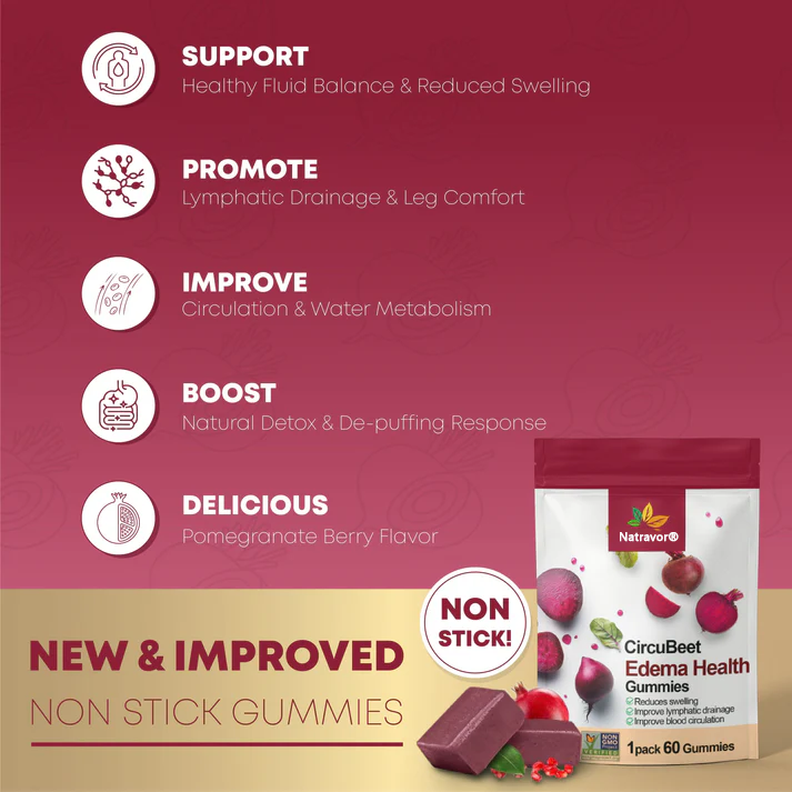 Natravor® CircuBeet Edema Health Gummies