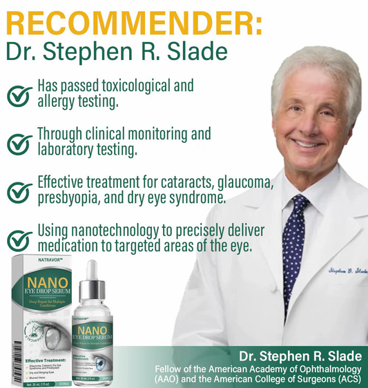 👩‍⚕️ Natravor® Nano Eye Drops Serum ✅FDA Approved(Suitable for presbyopia, dry eye syndrome, glaucoma, and cataracts) 🌷