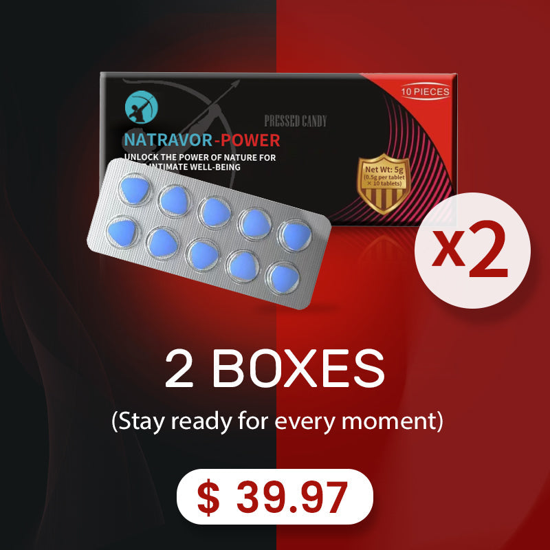 🌟NATRAVOR® Men's Care Compressed Candy Tablets🔥Stronger And Longer Lasting🔥