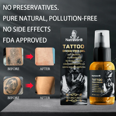 Natravor® Tattoo Dissolving Gel- Made in the USA