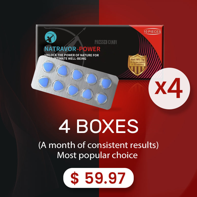 🌟NATRAVOR® Men's Care Compressed Candy Tablets🔥Stronger And Longer Lasting🔥
