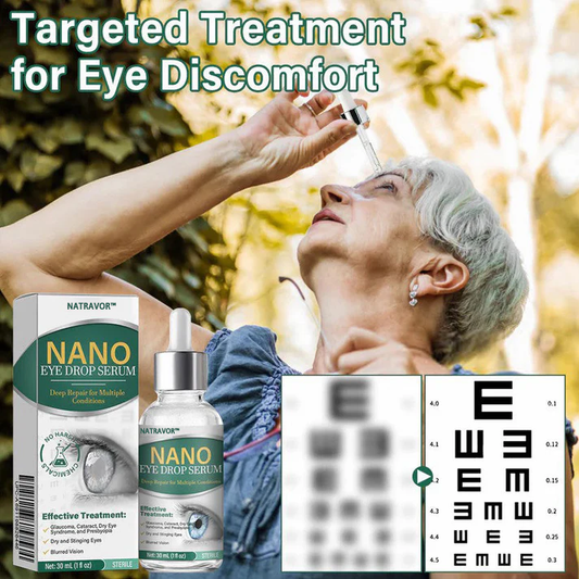 👩‍⚕️ Natravor® Nano Eye Drops Serum ✅FDA Approved(Suitable for presbyopia, dry eye syndrome, glaucoma, and cataracts) 🌷