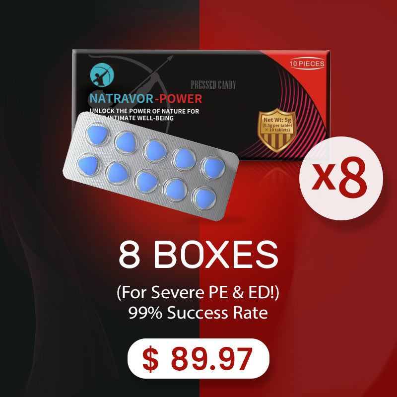 🌟NATRAVOR® Men's Care Compressed Candy Tablets🔥Stronger And Longer Lasting🔥