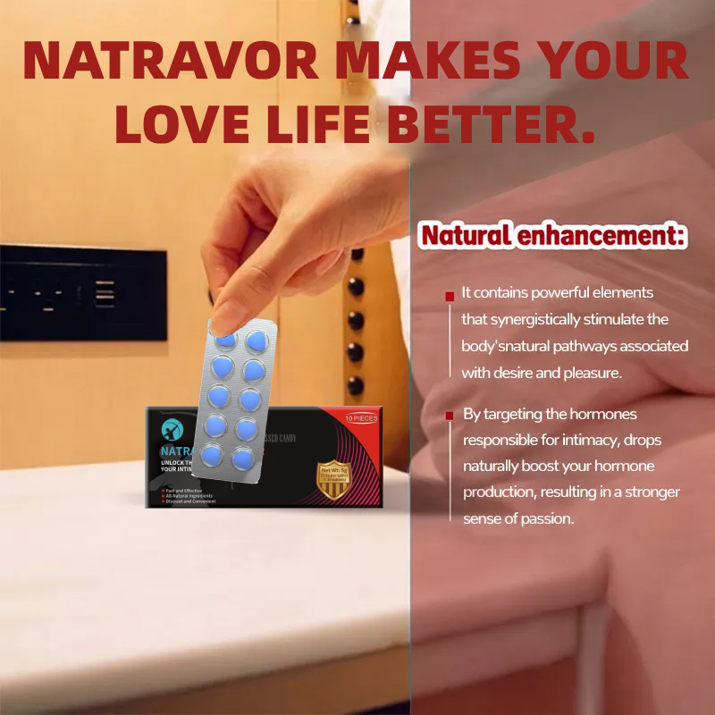 🌟NATRAVOR® Men's Care Compressed Candy Tablets🔥Stronger And Longer Lasting🔥