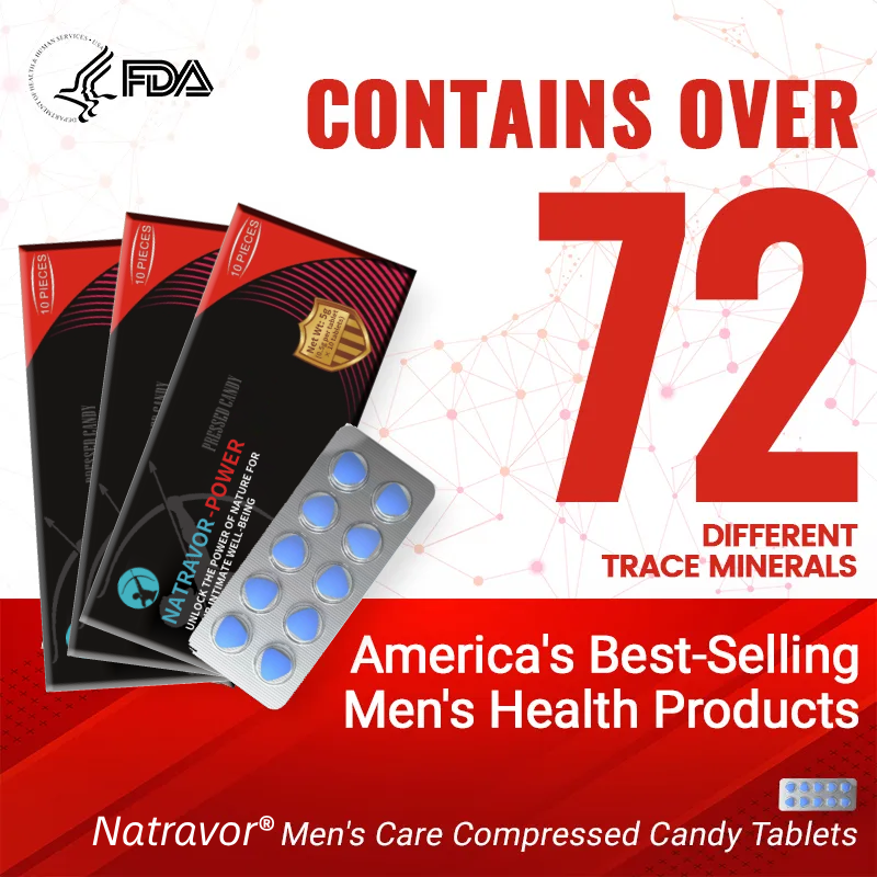 🌟NATRAVOR® Men's Care Compressed Candy Tablets🔥Stronger And Longer Lasting🔥